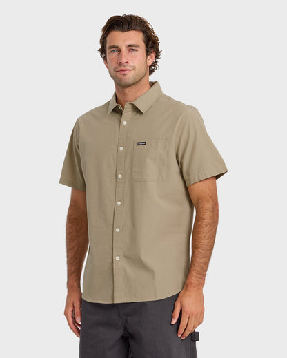 Shore Break Classic Short Sleeve Button-Up Shirt - Seneca Rock