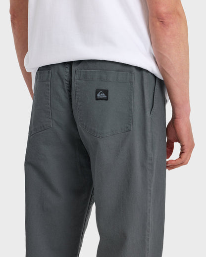 Beach Stretch Canvas Pants - Iron Gate