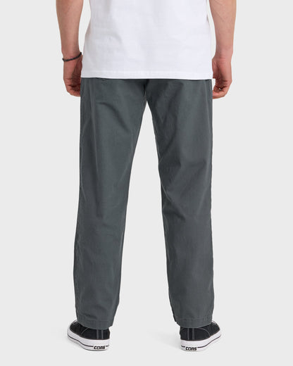 Beach Stretch Canvas Pants - Iron Gate