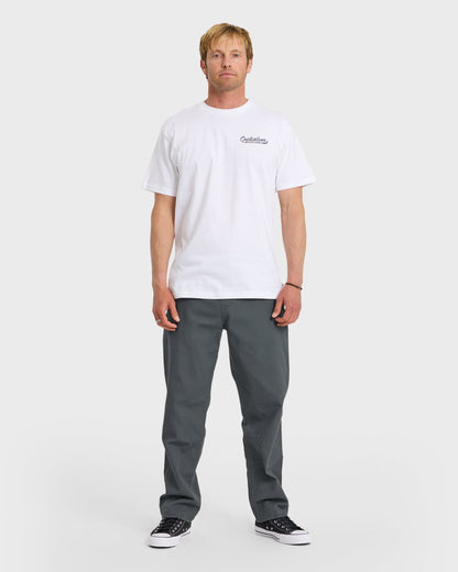 Beach Stretch Canvas Pants - Iron Gate