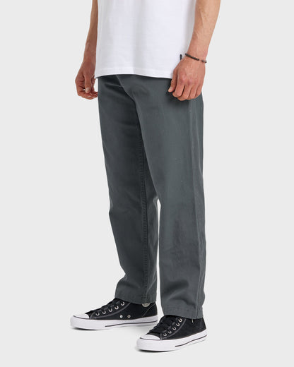 Beach Stretch Canvas Pants - Iron Gate