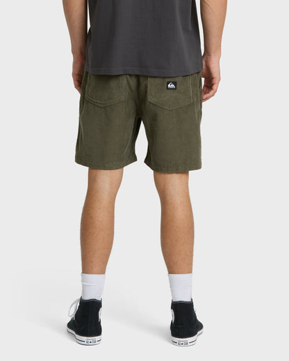 Taxer Corduroy Shorts - Grape Leaf