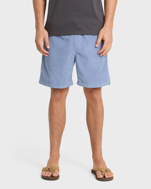 Taxer Cord 18" Elastic Waist Shorts - Infinity