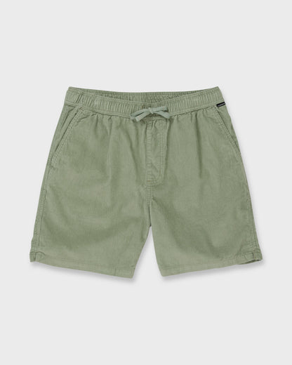 Taxer Cord 18" Elastic Waist Shorts - Lily Pad