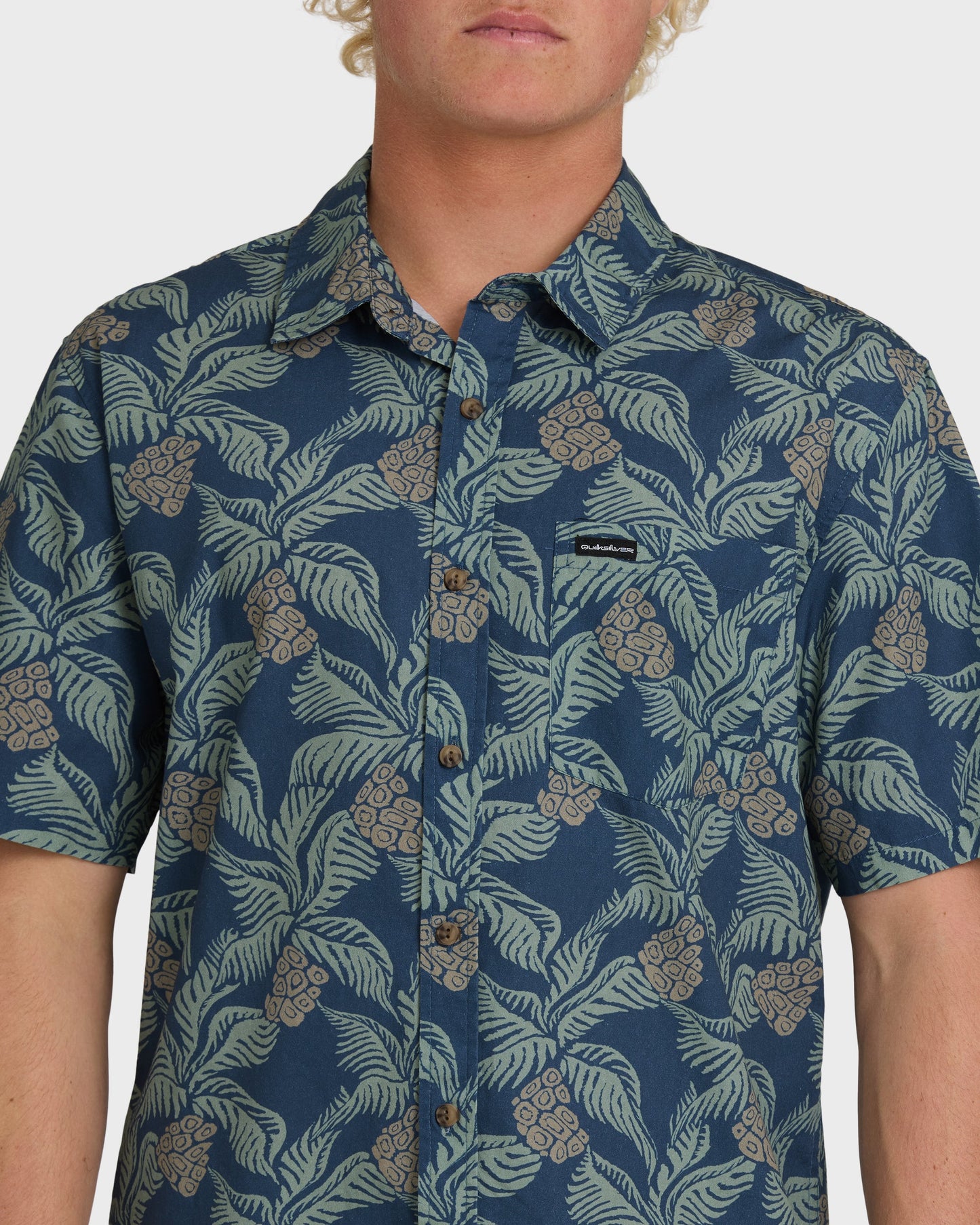 Hala Classic Short Sleeve Shirt - Dark Denim