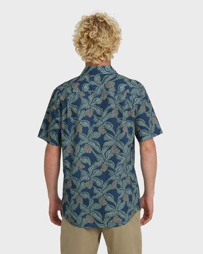 Hala Classic Short Sleeve Shirt - Dark Denim