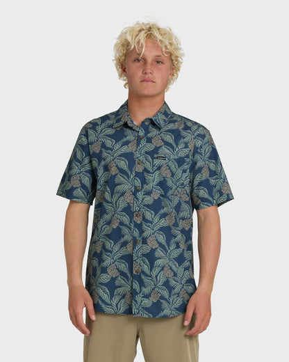 Hala Classic Short Sleeve Shirt - Dark Denim