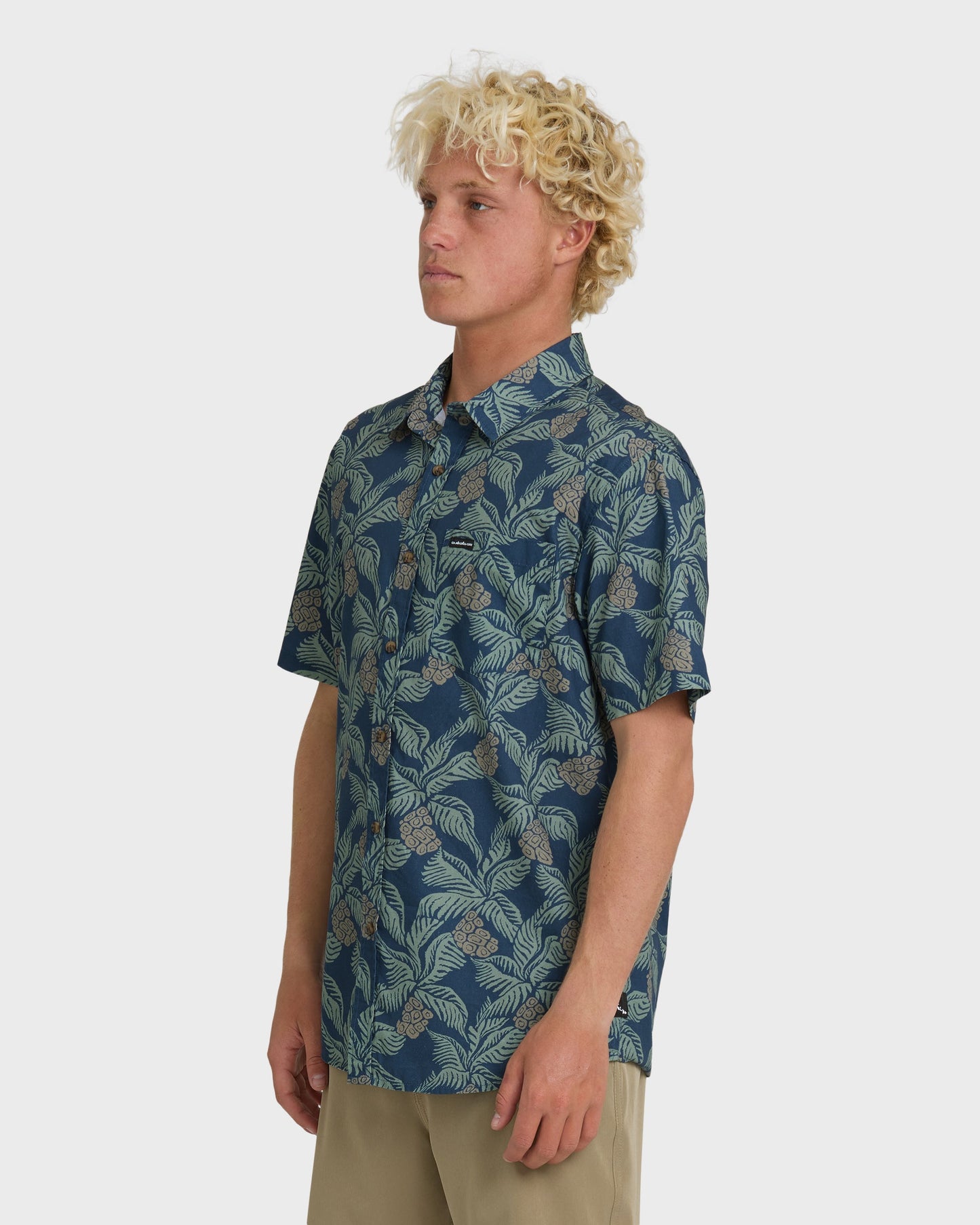 Hala Classic Short Sleeve Shirt - Dark Denim
