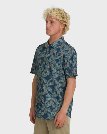 Hala Classic Short Sleeve Shirt - Dark Denim