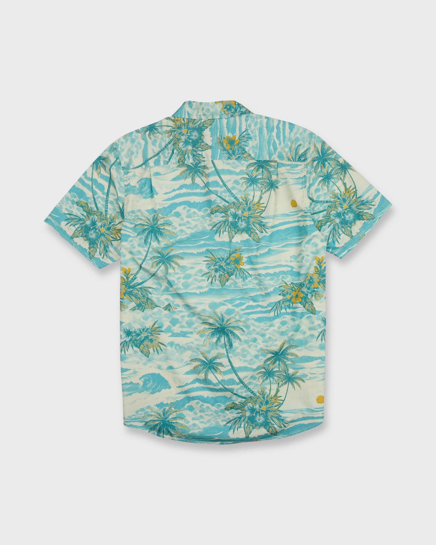 Sundown Stretch Classic Short Sleeve Shirt - Aqua