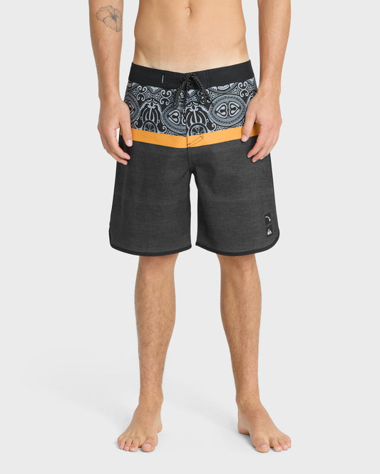 Surfsilk Hawaii Blockchild 19" Boardshorts - Anthracite