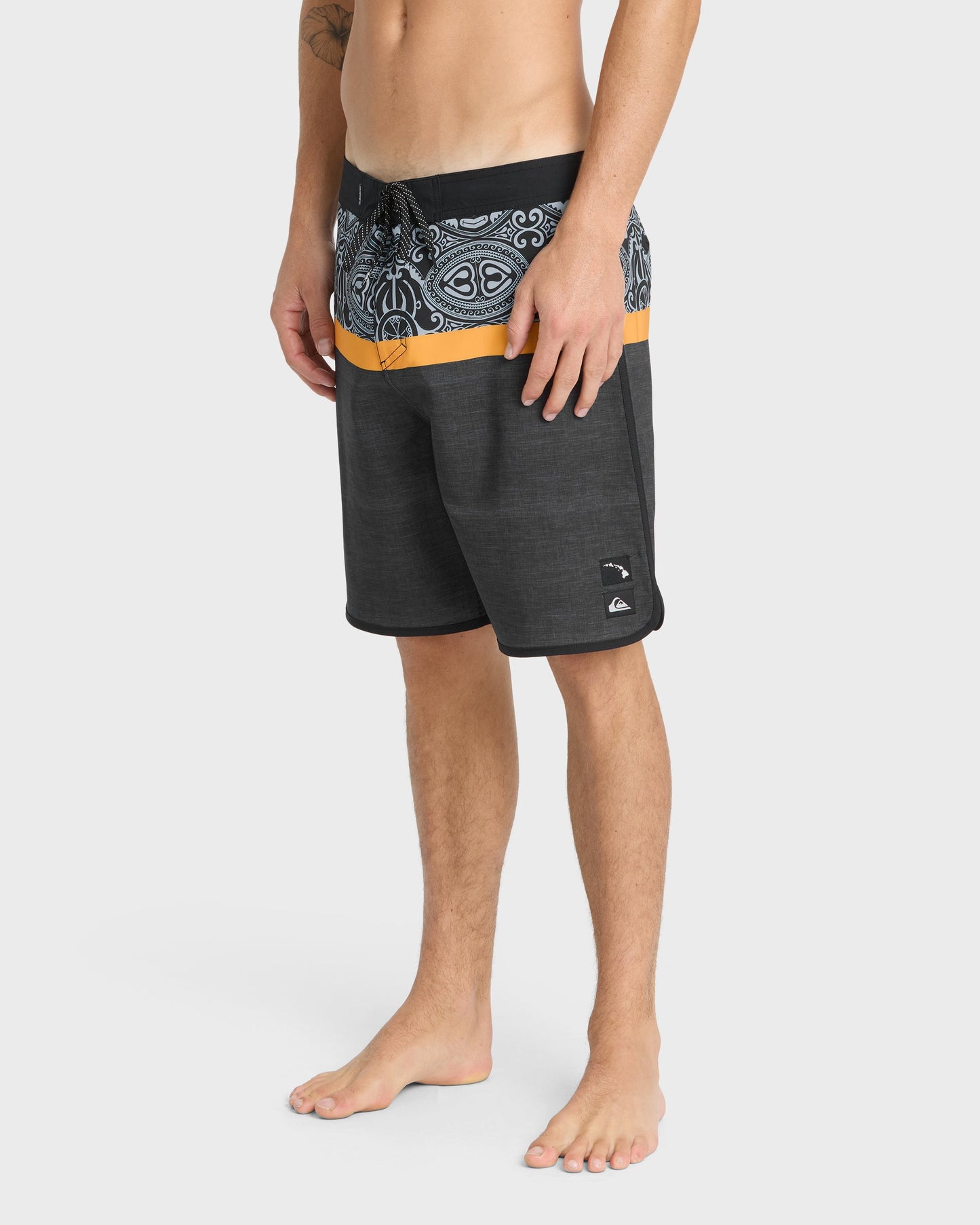 Surfsilk Hawaii Blockchild 19" Boardshorts - Anthracite