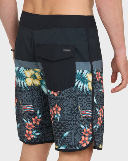 Surfsilk Hawaii Blockchild 19" Boardshorts - Black