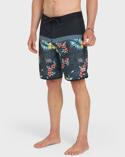Surfsilk Hawaii Blockchild 19" Boardshorts - Black