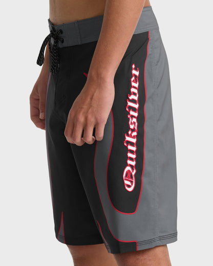 Mercury Trident 21" Boardshorts - Black
