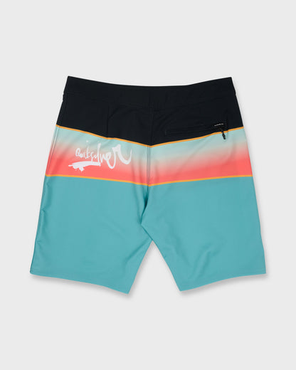 Surfsilk Panel 20" Boardshorts - Aqua