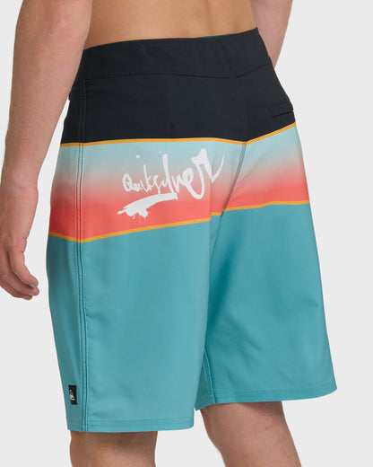 Surfsilk Panel 20" Boardshorts - Aqua