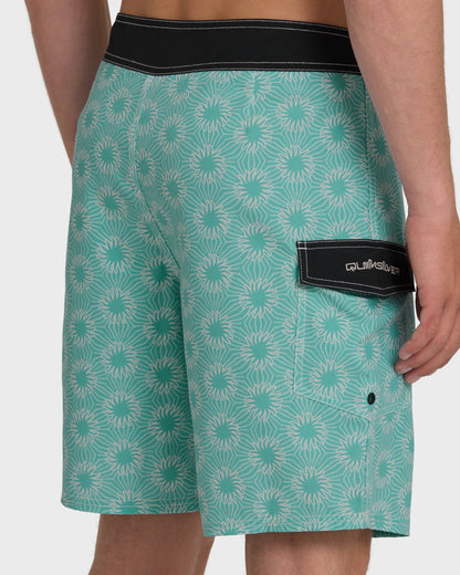 Ocean Mayhem 19" Boardshorts - Aqua