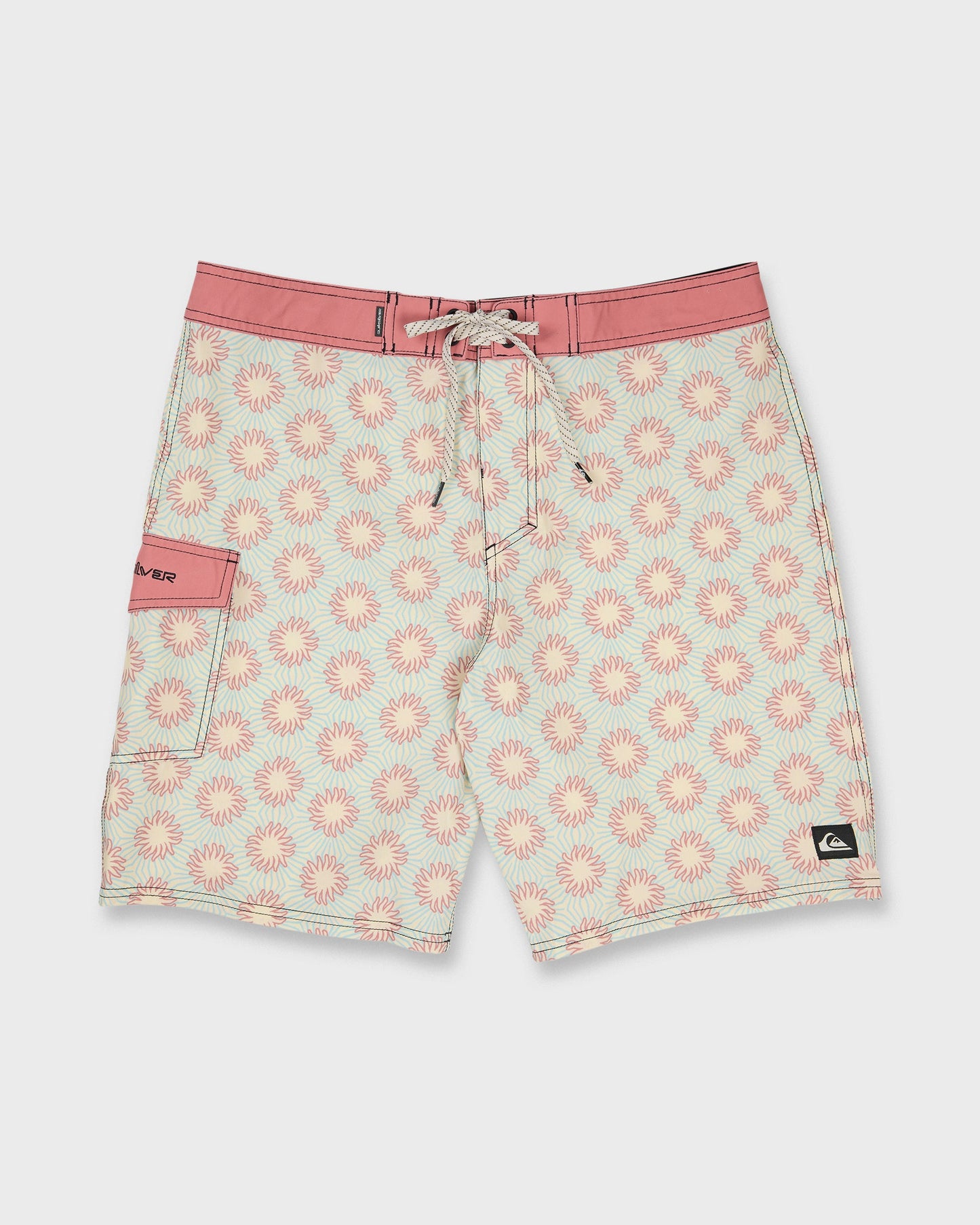 Ocean Mayhem 19" Boardshorts - Bone White