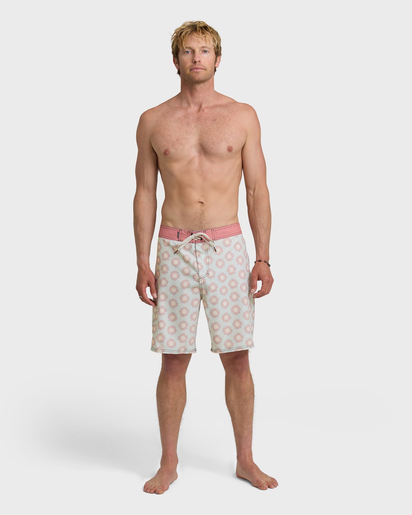 Ocean Mayhem 19" Boardshorts - Bone White