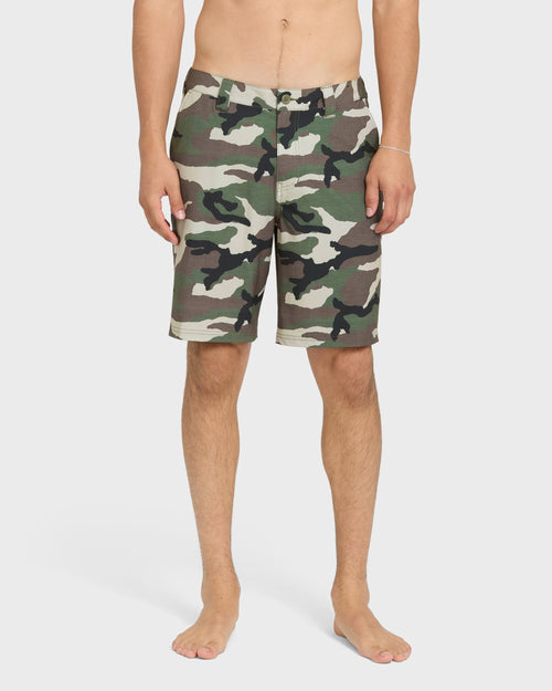 Union Print Amphibian 20" Hybrid Shorts - Camo