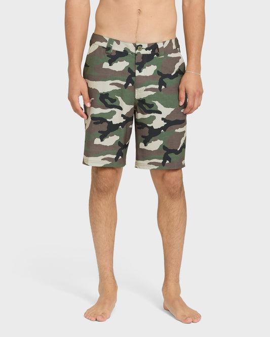 Union Print Amphibian 20" Hybrid Shorts - Camo