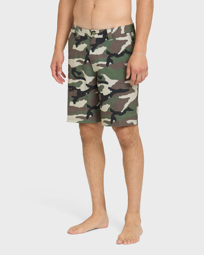 Union Print Amphibian 20" Hybrid Shorts - Camo