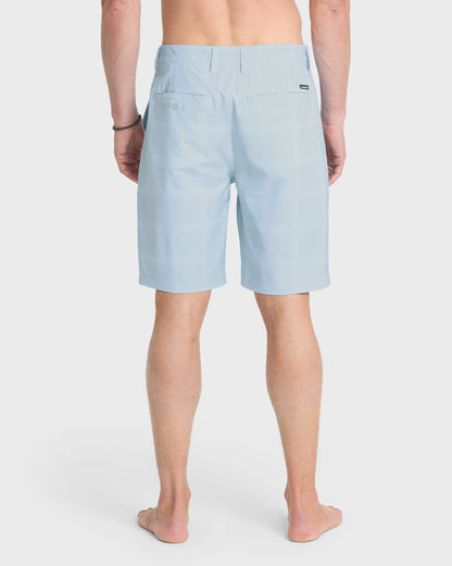 Union Print Amphibian 20" Hybrid Shorts - Skyway