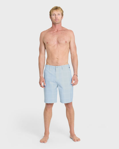Union Print Amphibian 20" Hybrid Shorts - Skyway