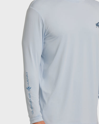 HI Everyday UPF 50 Long Sleeve Surf Shirt - Skyway