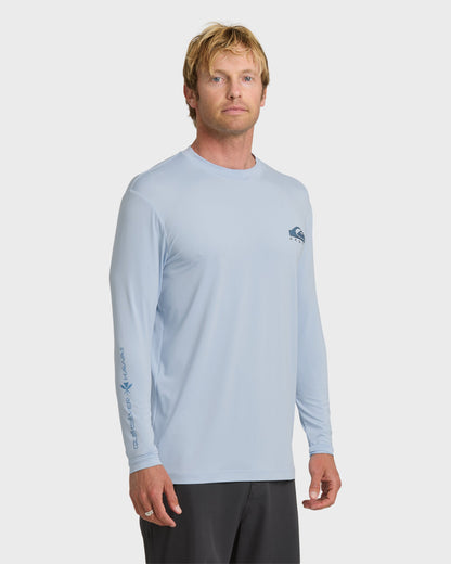HI Everyday UPF 50 Long Sleeve Surf Shirt - Skyway