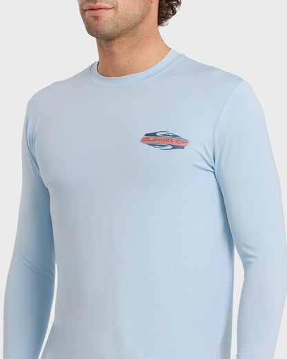 Everyday Graphic UPF 50 Long Sleeve Surf Shirt - Skyway