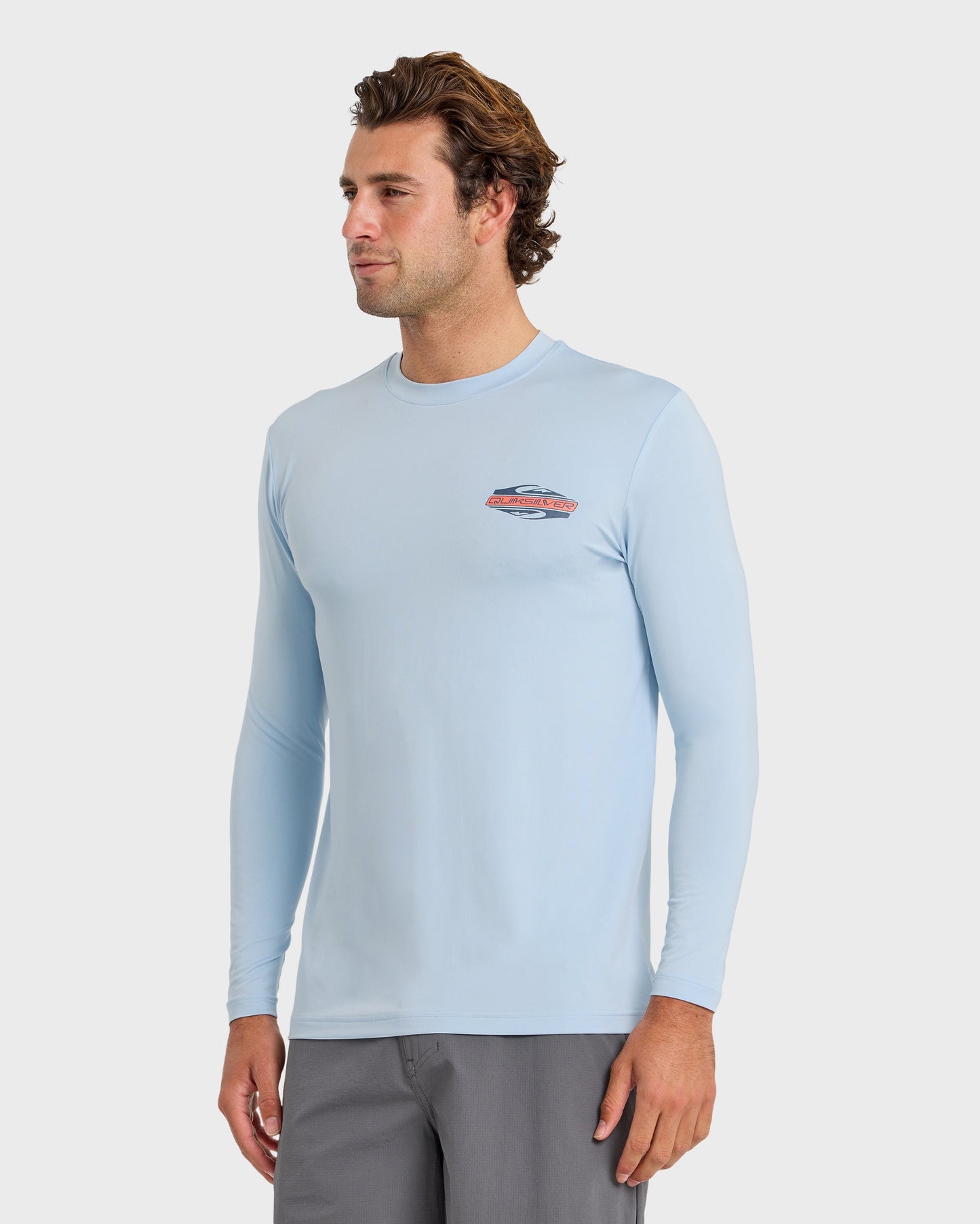 Everyday Graphic UPF 50 Long Sleeve Surf Shirt - Skyway