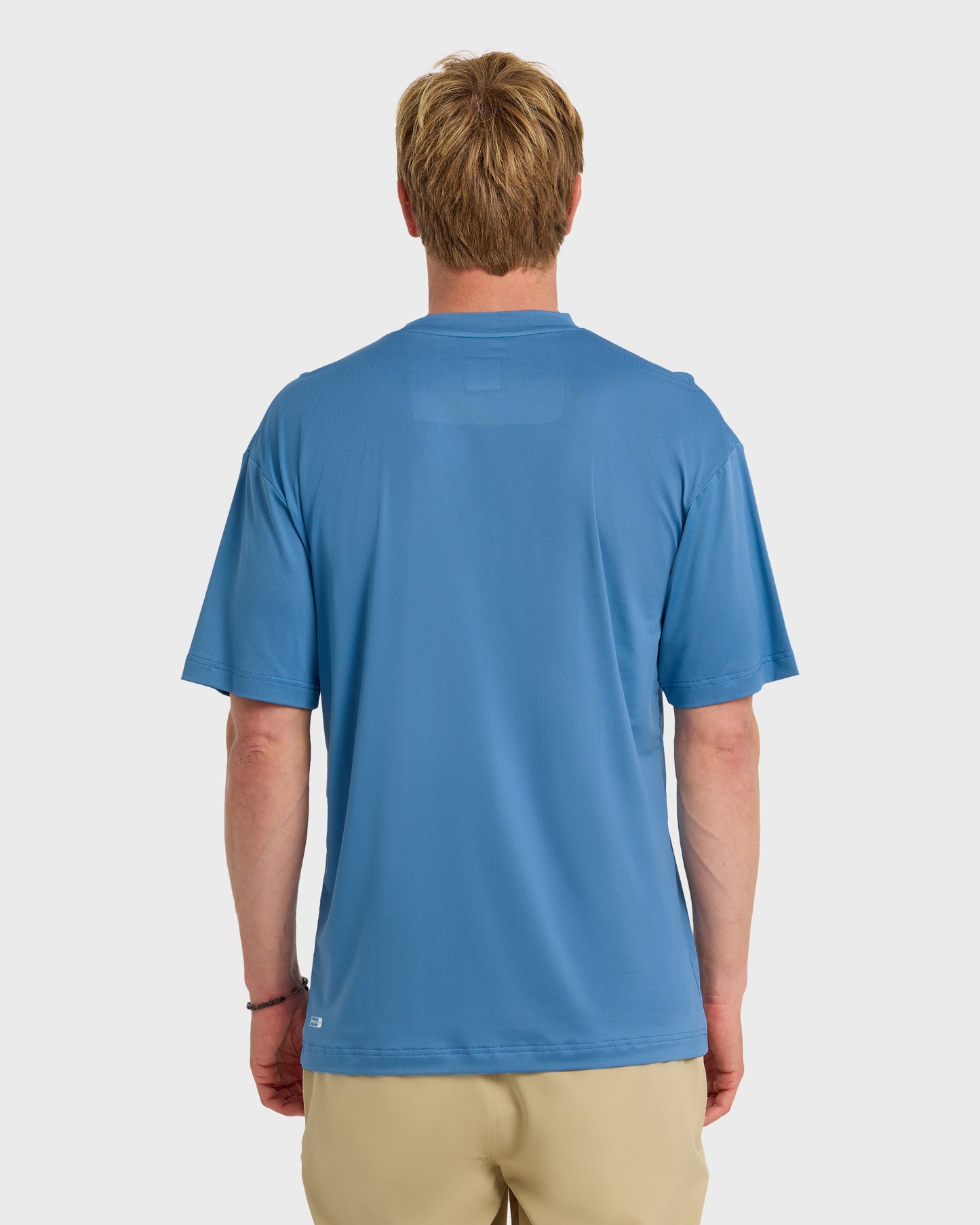 DNA Logo UPF 50 Short Sleeve Surf Shirt - Riviera