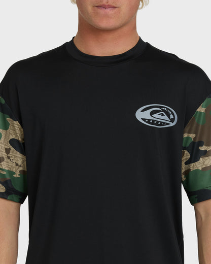HI Everyday UPF 50 Short Sleeve Surf Shirt - Camo