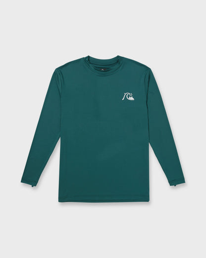 DNA Logo UPF 50 Long Sleeve Surf Shirt - Mediterranea