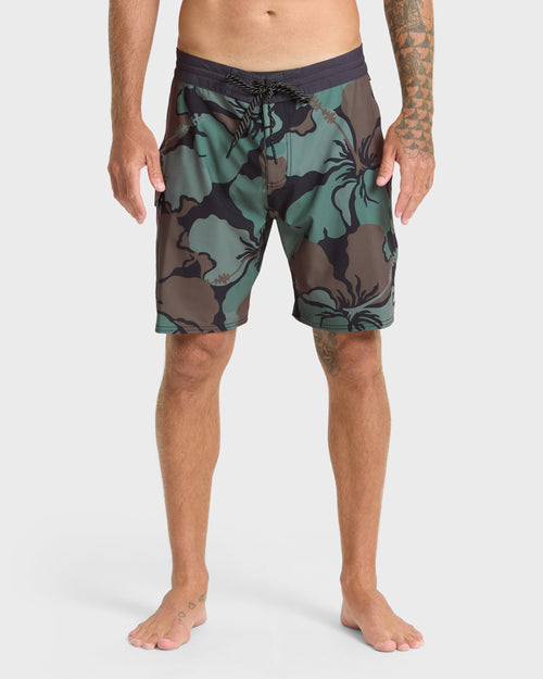 Coral Sea 19" Boardshorts - Camo