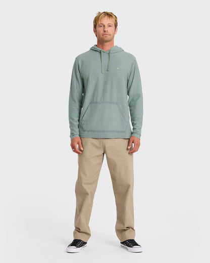 Alamitos Jacquard Stripe Pullover Hoodie - Lily Pad