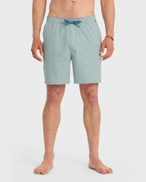 Taxer Heather Amphibian 18" Hybrid Shorts