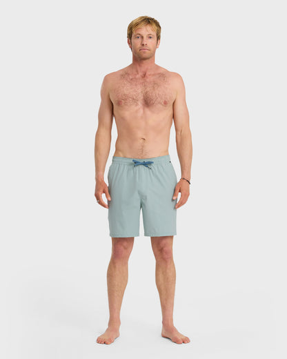 Taxer Heather Amphibian 18" Hybrid Shorts
