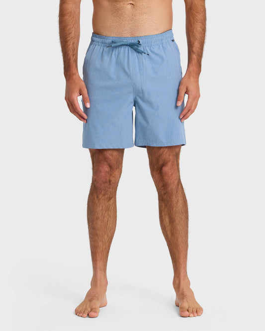 Taxer Heather Amphibian 18" Hybrid Shorts