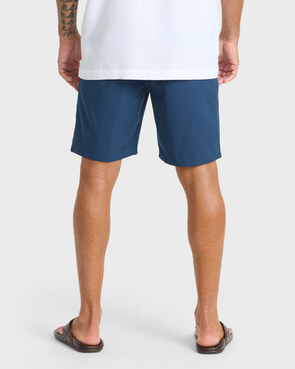 Waterman Strands 19" Amphibian Hybrid Shorts - Dark Denim