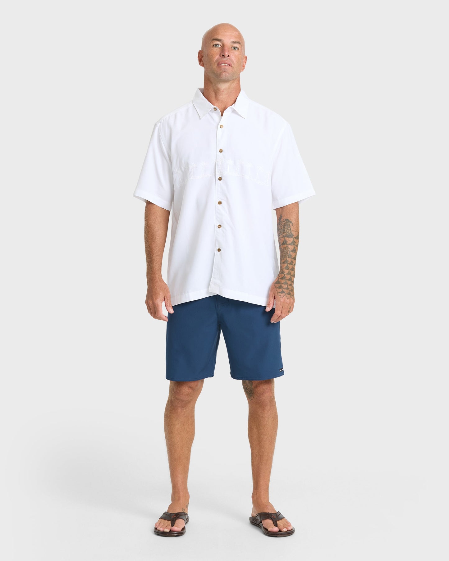 Waterman Strands 19" Amphibian Hybrid Shorts - Dark Denim