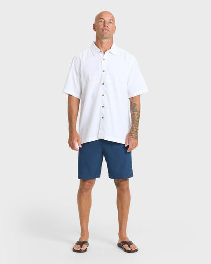 Waterman Strands 19" Amphibian Hybrid Shorts - Dark Denim