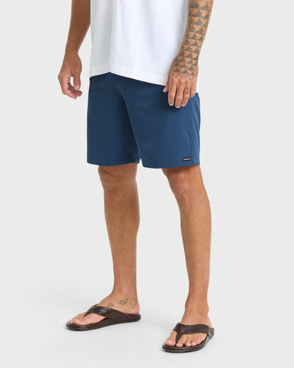 Waterman Strands 19" Amphibian Hybrid Shorts - Dark Denim