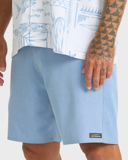 Waterman Strands 19" Amphibian Hybrid Shorts - Riviera