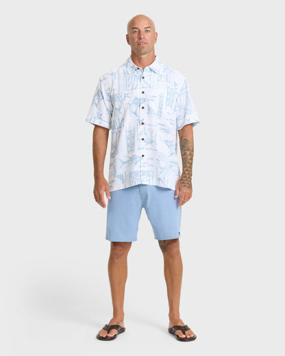 Waterman Strands 19" Amphibian Hybrid Shorts - Riviera