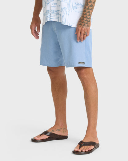 Waterman Strands 19" Amphibian Hybrid Shorts - Riviera
