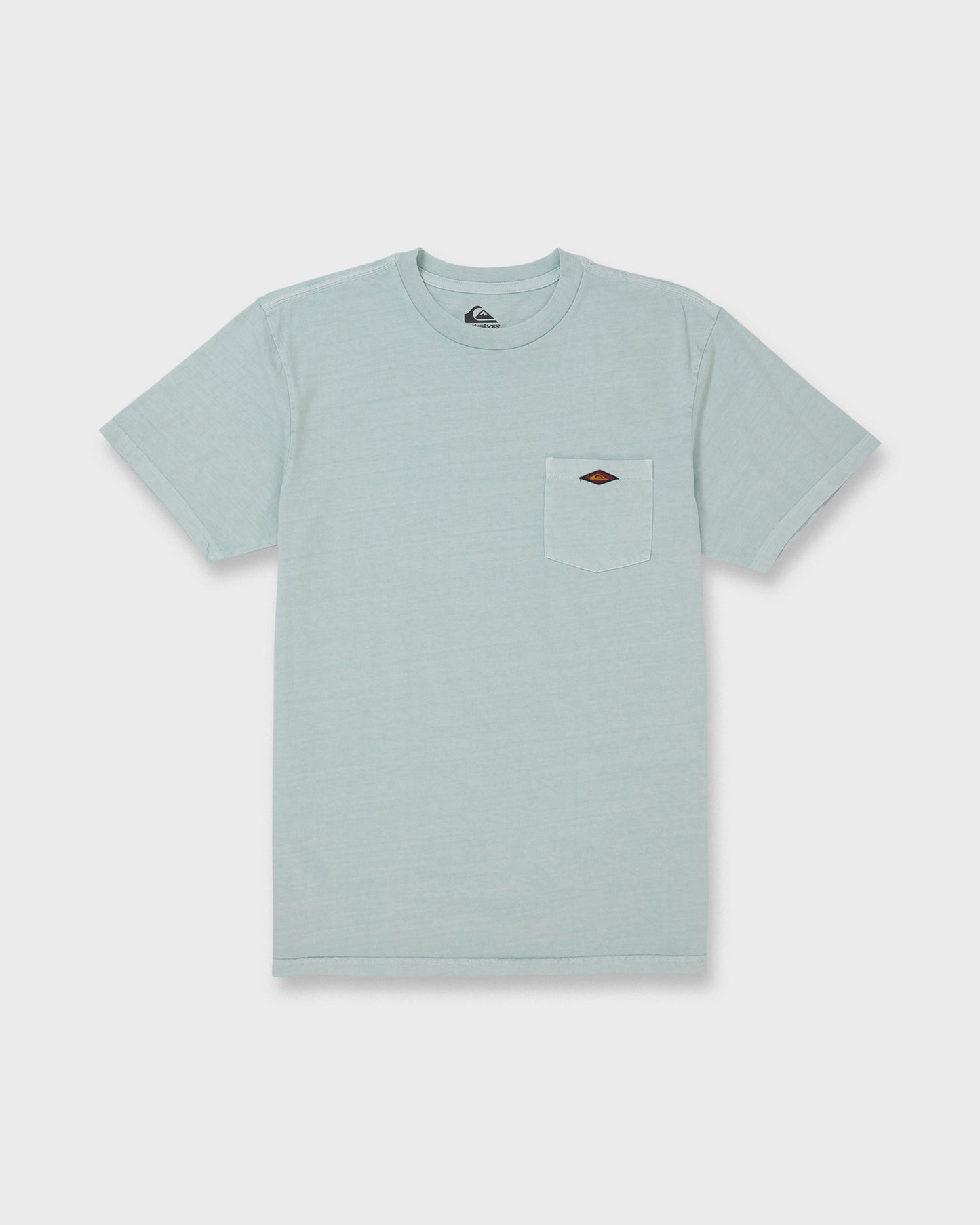 Saltwater Pigment-Dyed Short Sleeve Pocket Tee - Blue Haze