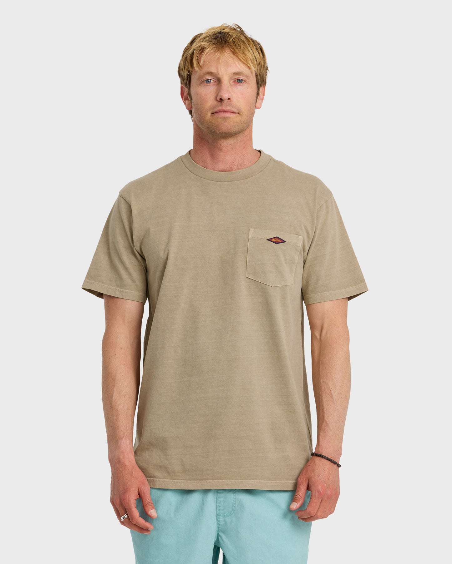 Saltwater Pigment-Dyed Short Sleeve Pocket Tee - Seneca Rock